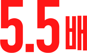 5.5배